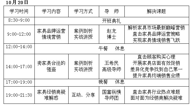 中國(guó)傢俱經(jīng)銷商“成長(zhǎng)之道”北京訓(xùn)練營(yíng)正式啟動(dòng)！